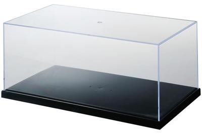 Wave Дисплей T-Case (большой), Базовый черный, пластик, подходит для литых моделей автомобилей масштаба 1/18, размеры: Ш280 x Г150 x В113мм (Внутренние размеры), TC-266
