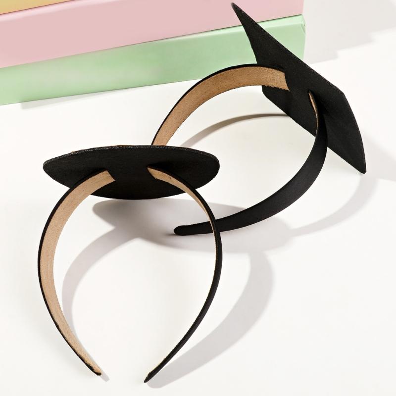 Secure Graduation Hat Headbands For Class Of 2025 Practical Anti Slip Design Plastic Hariband With Adhesive Insert
