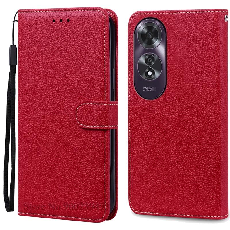For OPPO A60 4G Case Wallet Flip Leather Case For OPPO A60 Cover Book Fundas For Oppo A60 Mobile Case Coque Shell