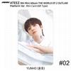 ATEEZ 9-й мини-альбом THE WORLD EP.2 OUTLAW Platform Ver QR Фотокарточка Изображение карты