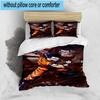 3PCS Goku Anime 3pcs Bedding,Including 3PCS Duvet Cover And 2pcs Pillowcases Perfect for Christmas,Ideal for Bedroom, Dormitory