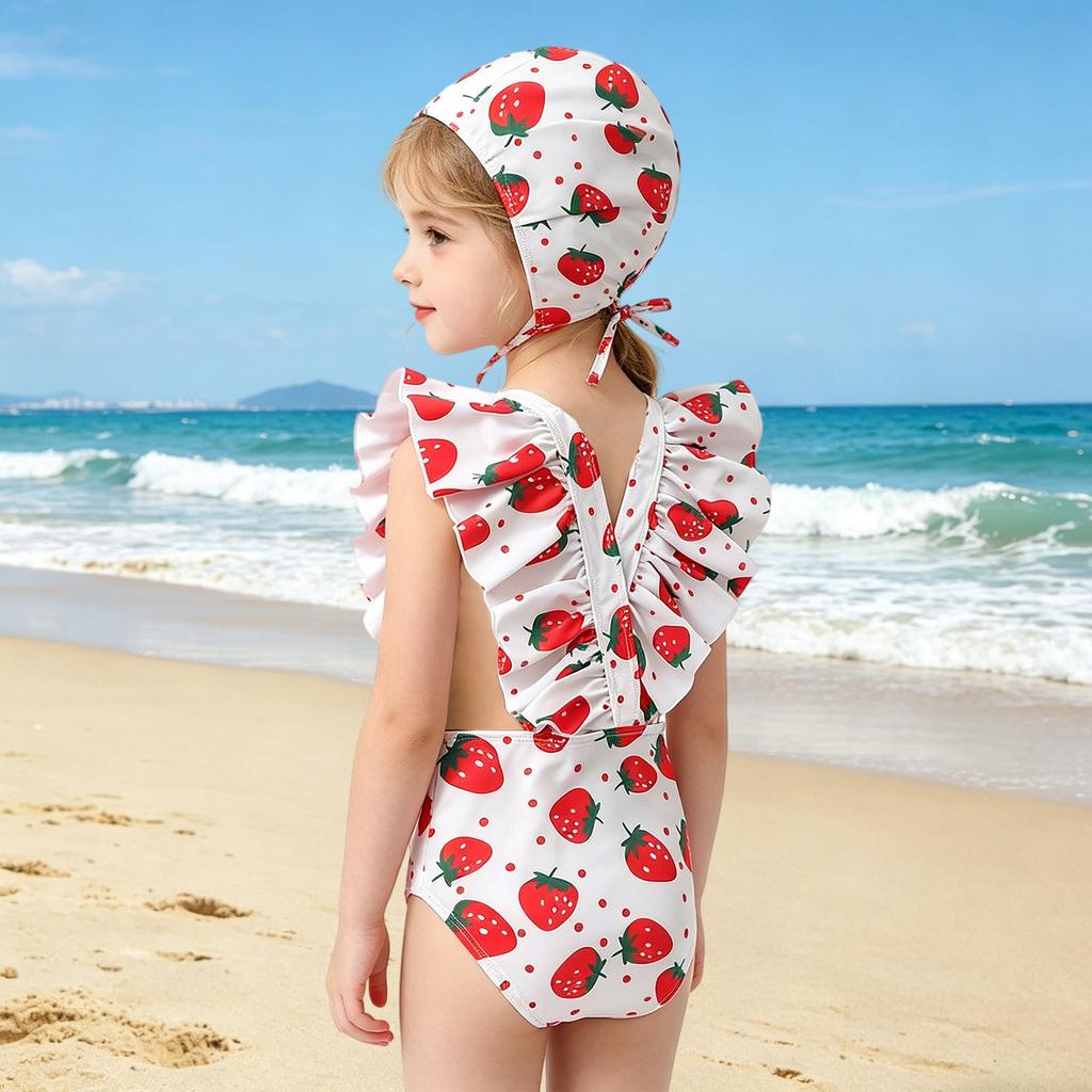 Girls' BABY Bikini Set - Teen Swimwear Separate Top & Bottom Swimsuit Set Teen Two Piece Swimwear Swimsuit For Girls