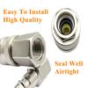 EU Air Hose Fittings Coupling Compressor Accessories Quick Release Fitting  European standard Pneumatic Connector Rapidities