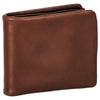 SONNE Мягкий кошелек бифолд из натуральной кожи, Коричневый