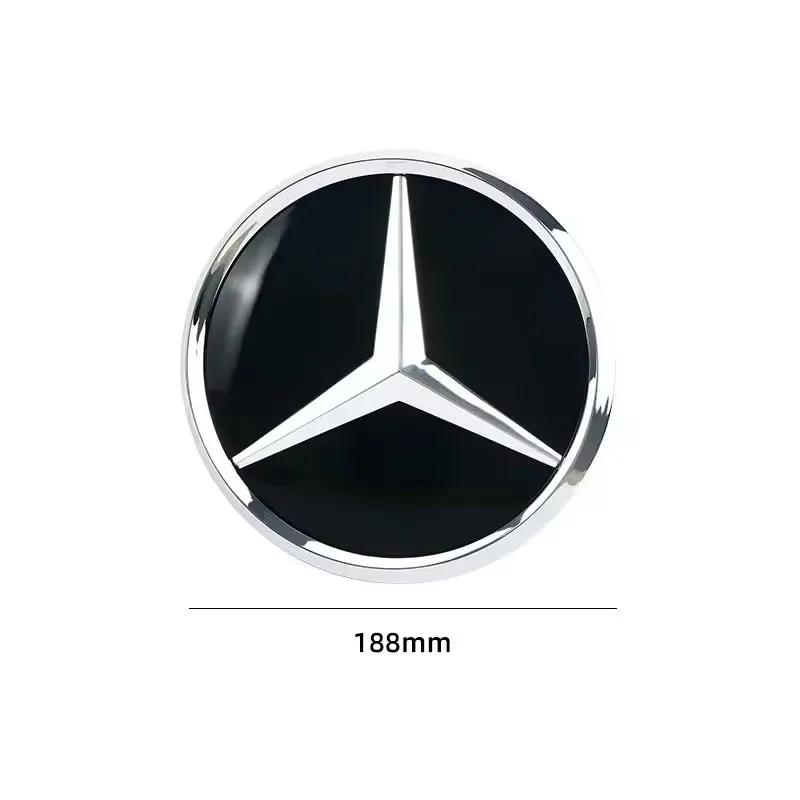 3D 188мм Передняя решетка Звезда Логотип Для Mercedes-Benz Шильдик Класс C 2014-2018 GLS 2013-2017 Класс A amg