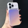 Макаронный градиентный чехол для iPhone 17 Pro Max 16 15 14 13 Pro Max Роскошный защитный чехол из закаленного стекла Мягкий силиконовый чехол