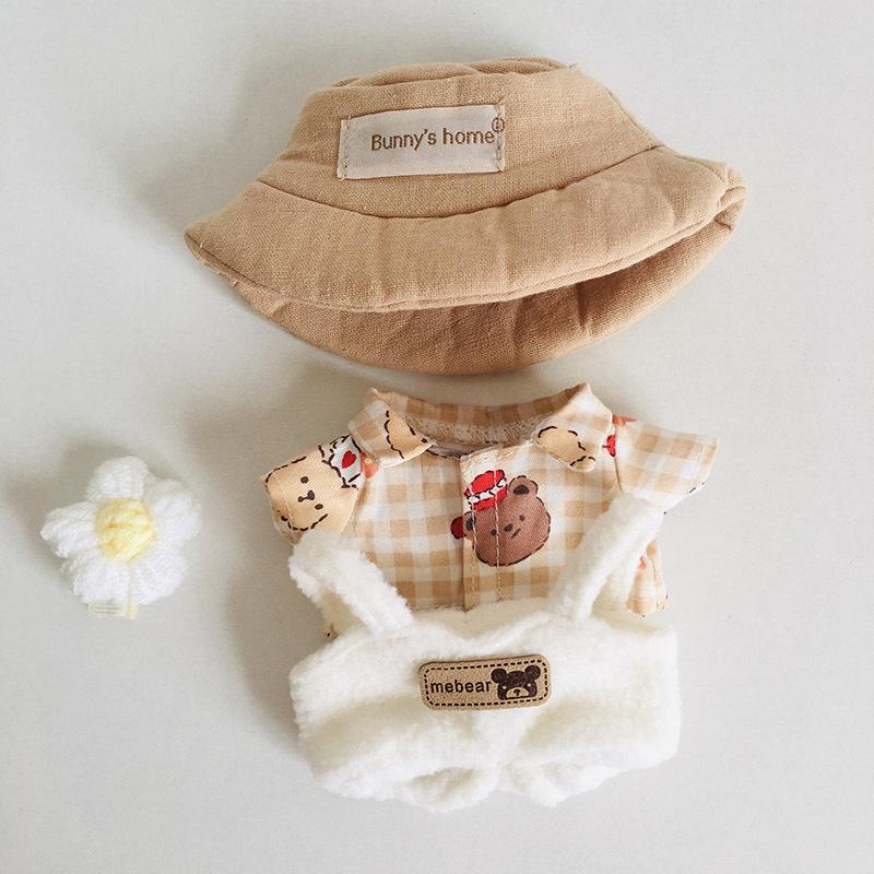 Cute 17cm Vinyl Plush Doll Outfits Blind Box - LaBuBu Pendant Dress Accessories