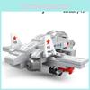 Simulated Jet Fighter Assembly Building Block Model Ornament Toy Children