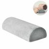 Half Cylinder Half Moon Bolster Pillow Removable Cover Semi-Roll Knee Pillow  Home Use