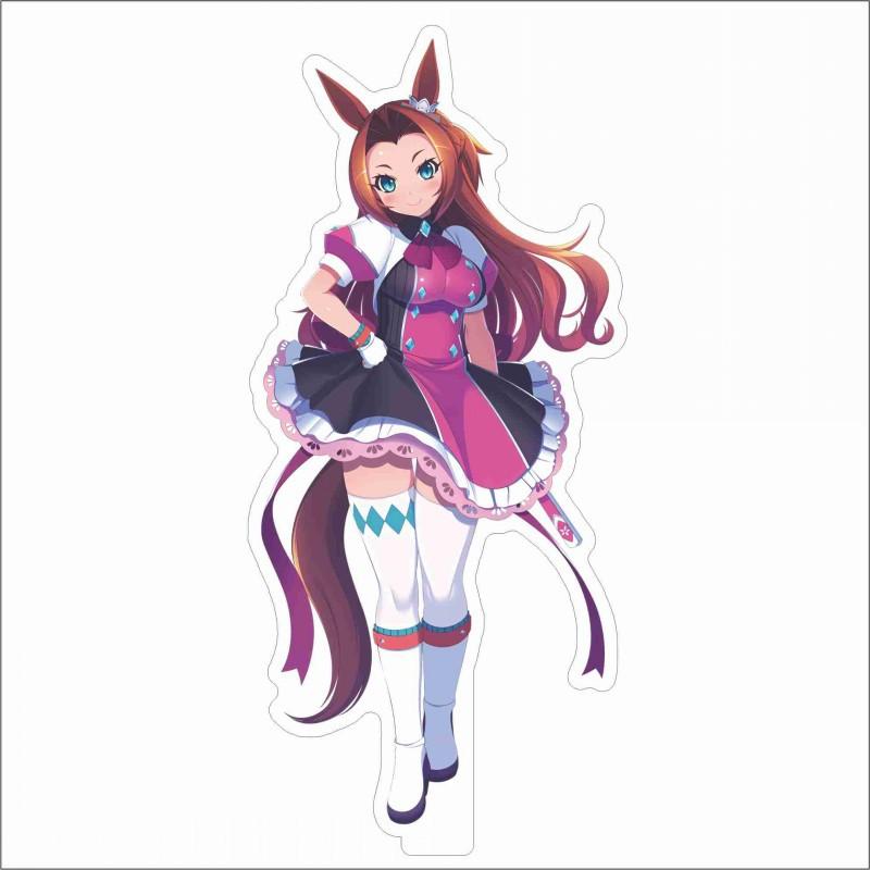 Япония красивая дербиль 15 см персонажи мультфильмов акриловая двухсторонняя подставка модель каваи милая офисная декоративная панель постоянные поклонники записи