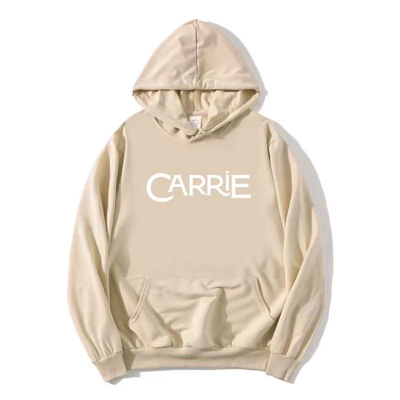 Horror Film Carriee Letter Print Hoodies Men Woman Harajuku Hip Hop Punk Sweatshirts Warm Yet Not Bulky for Autumn & Winter