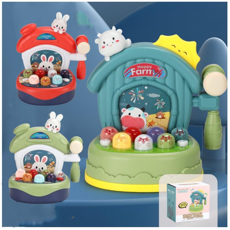 Детская игрушка с множеством функций Свет и звук Музыка Игра в выбивание кротов Взаимодействие родителей и детей Раннее развитие