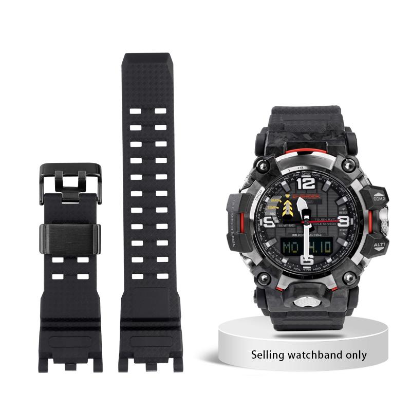 Для часов G-SHOCK Casio Ремешок для мужских часов Второе Поколение Big Mud King Модифицированный GWG2000 GWG-2000 GWG-2040 Смола Резиновый ремешок