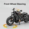 1:12 Scale Sportster S Alloy Toy Motorcycle Model Diecast Metal Shock Absorption Turning Off-road Motor Models for Boys Gifts
