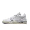 Jordan Legacy 312 Chestnut Synthetic Leather Slip Resistant Low top Vintage Basketball Shoes Men's Gray Blue HJ9199-111(Team59-)