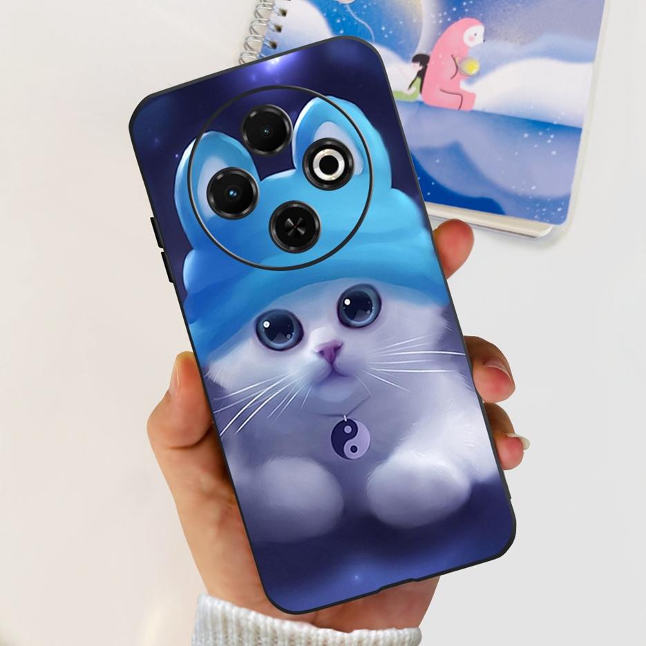 Для Tecno Spark 30C 4G Чехол kl5 kl5n Стильный Расписной Чехол Ударопрочный Чехол для Телефона Для Tecno Spark 30C Spark30C 4G Мягкий ТПУ Чехлы