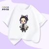 Demon Slayer Tama-chan Butterfly Shinobu Children's Short-Sleeved T-shirt Summer Girls' Summer Outfit Pure Polyester Top