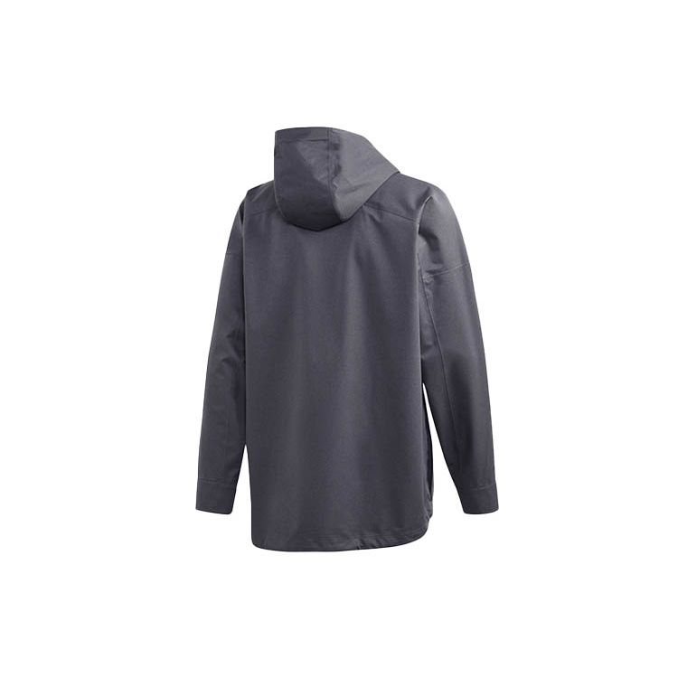 Adidas Outdoor Sports Hooded Jacket Men Jackets Charcoal-Grey GL7399