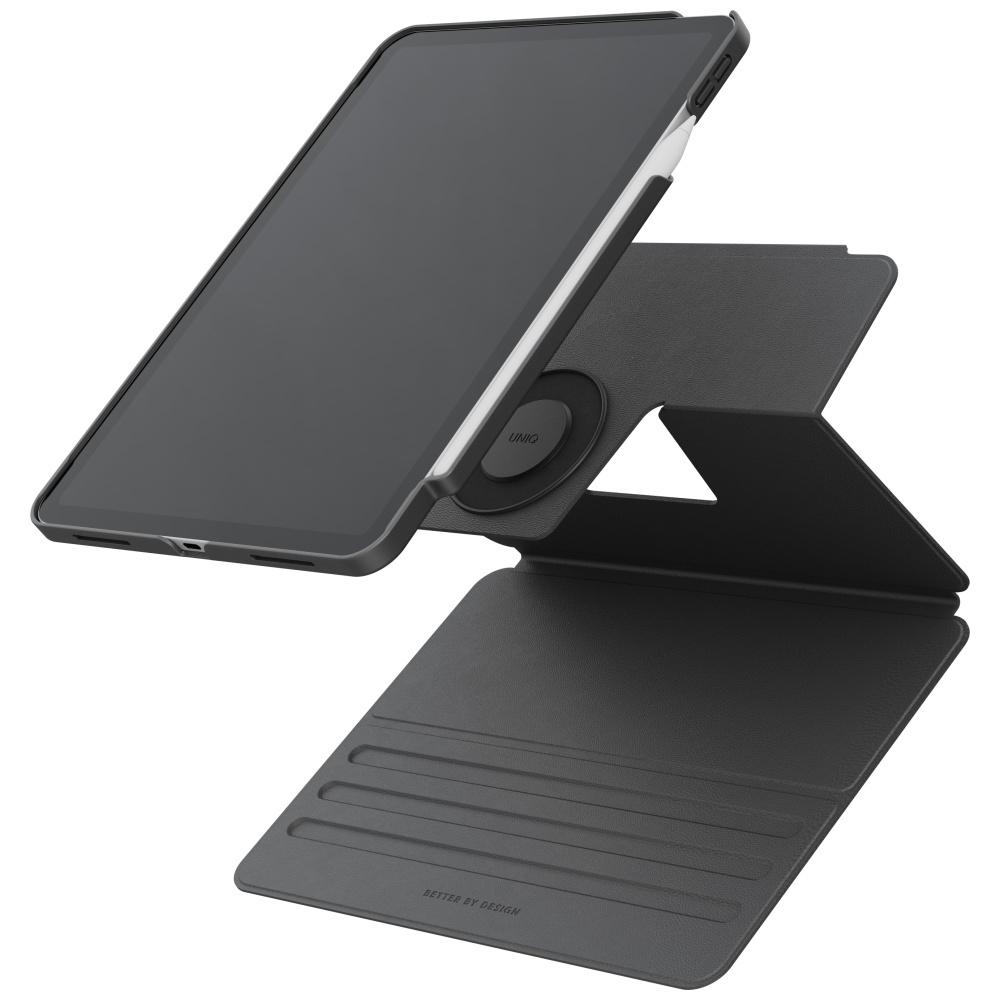 UNIQ Rovus Snapmount Magnetic 360 Rotating Detachable case for iPad 11" A16 (2025) / iPad 10.9" 10th generation (2022) gray