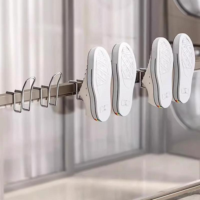 Сушилка для обуви Крючок для демонстрации обуви Сушилка для обуви Нержавеющая сталь Вешалка для обуви для организации шкафа