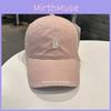 Baseball Cap Casual With Letter Embroidery And Adjustable Closure For Daily