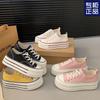 Platform Canvas Shoes Women's Spring New Small Casual Sports Board Shoes Versatile Muffin