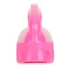 Kids Iron Toy Pink Plastic Pretend Housework Mini Iron Toy with Light for Home Kindergarten Play Room