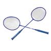 Badminton Racket Lightweight Comfortable Iron Alloy Amateur Double Badminton Racquet Set for Beginner Training