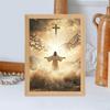 4D Jesus Lamp, Light Picture, Birthday Gift for Prayer, Meditation, Inspirational Christian Art