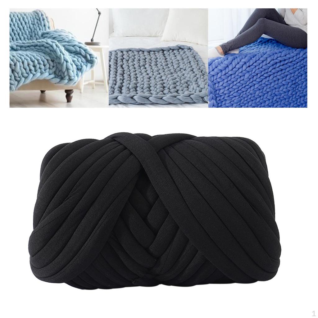 Chunky Yarn for DIY, Bulky Sweaters, Hats, Macrame Knitting
