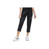 adidas Укороченные спортивные брюки с логотипом Micro Mark, женские, черные, HE9958