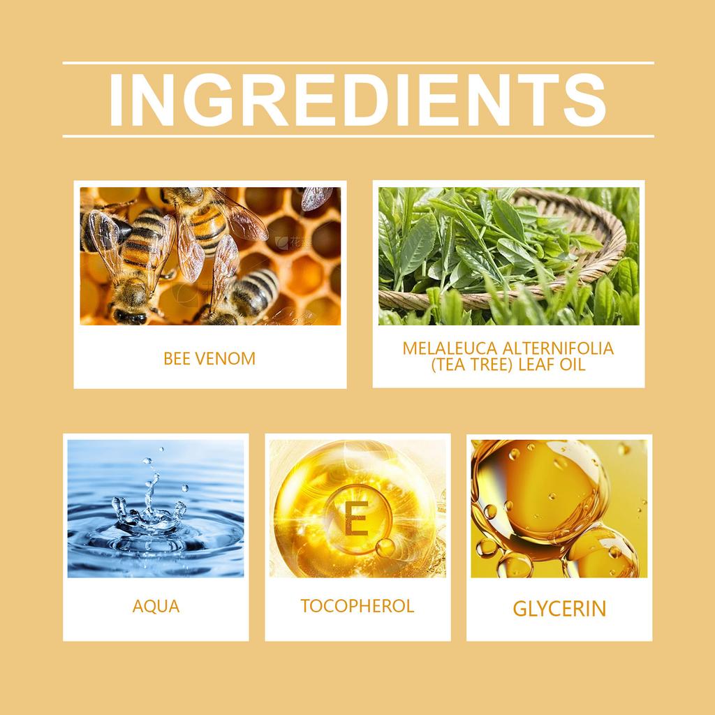 Крем для ухода за кожей с пчелиным ядом, нежный увлажняющий, от несовершенств тела, разглаживающий крем для ухода за кожей тела