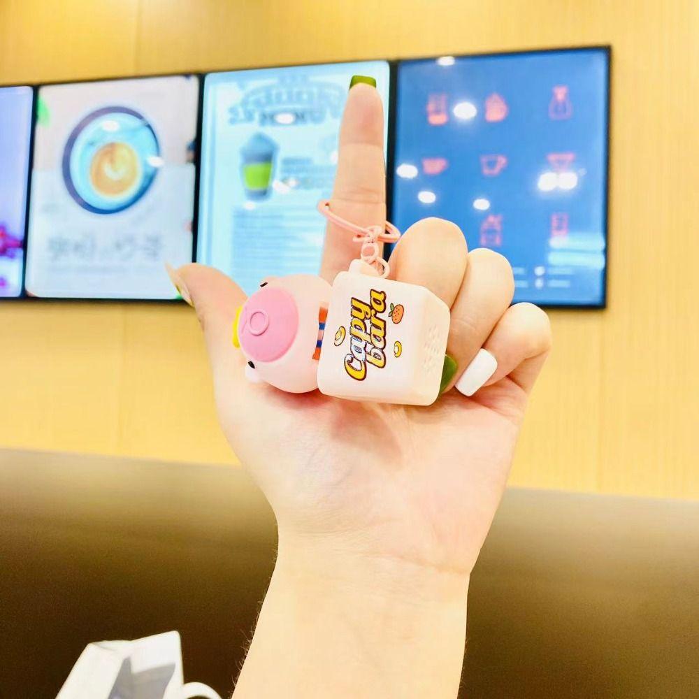 Со звуком и светом Электронная механическая клавиатура Электронный брелок Капибара Дети