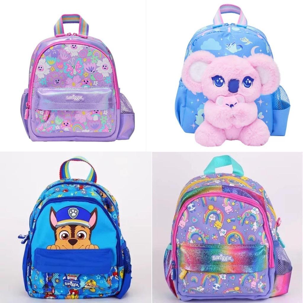 Рюкзак Smiggle Animal для детей дошкольного возраста, мальчиков и девочек, с прочным дизайном из холста, со специальными персонажами