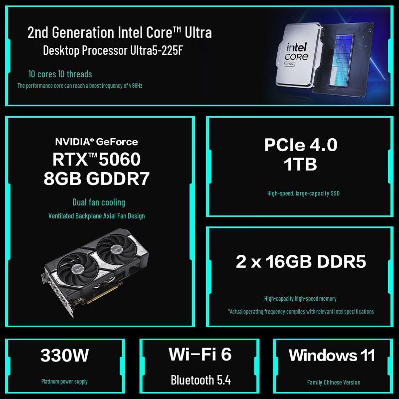 Asus Игровой ПК TUF Gaming 6X для настольного компьютера (Китайская версия)