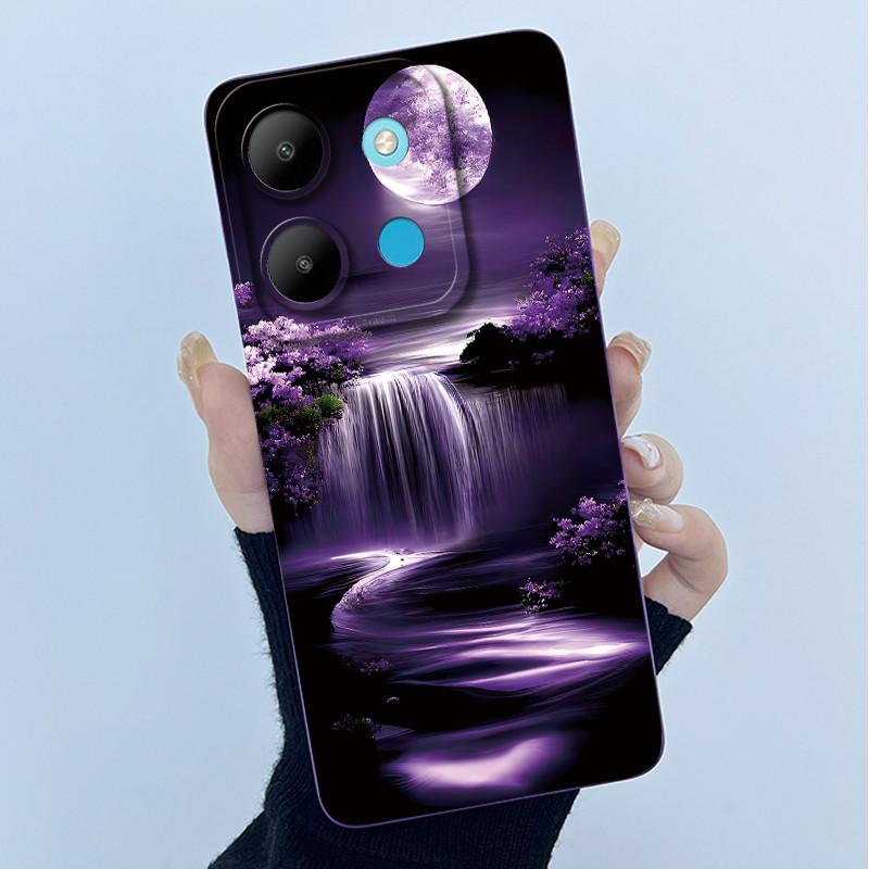 Чехол для Infinix Smart 7 X6515 Smart 7 HD X6516 Модный Простой Чехол Мягкий Силиконовый Чехол для Телефона Для infinix Smart7 Plus Чехлы