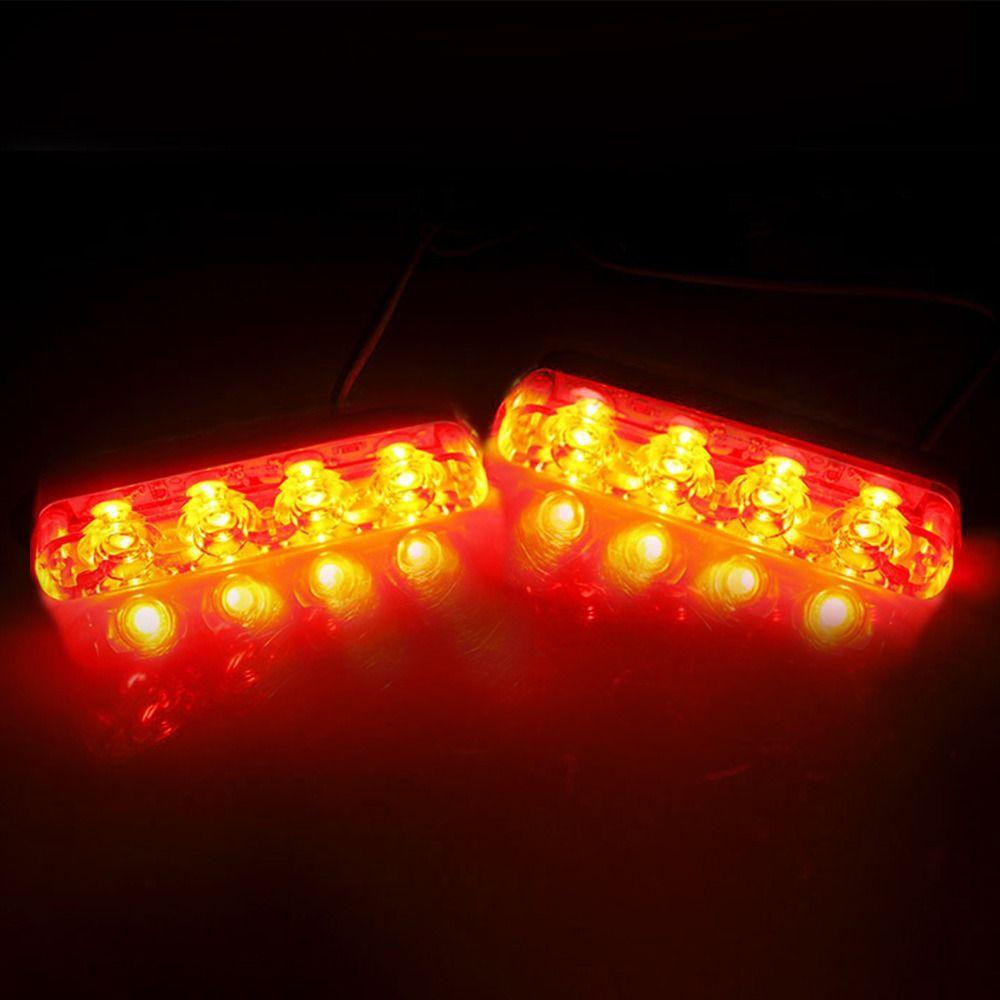 Полицейский световой сигнал, предупреждающая лампа, светодиодный фонарь для автомобиля, габаритные огни, аварийный стробоскоп