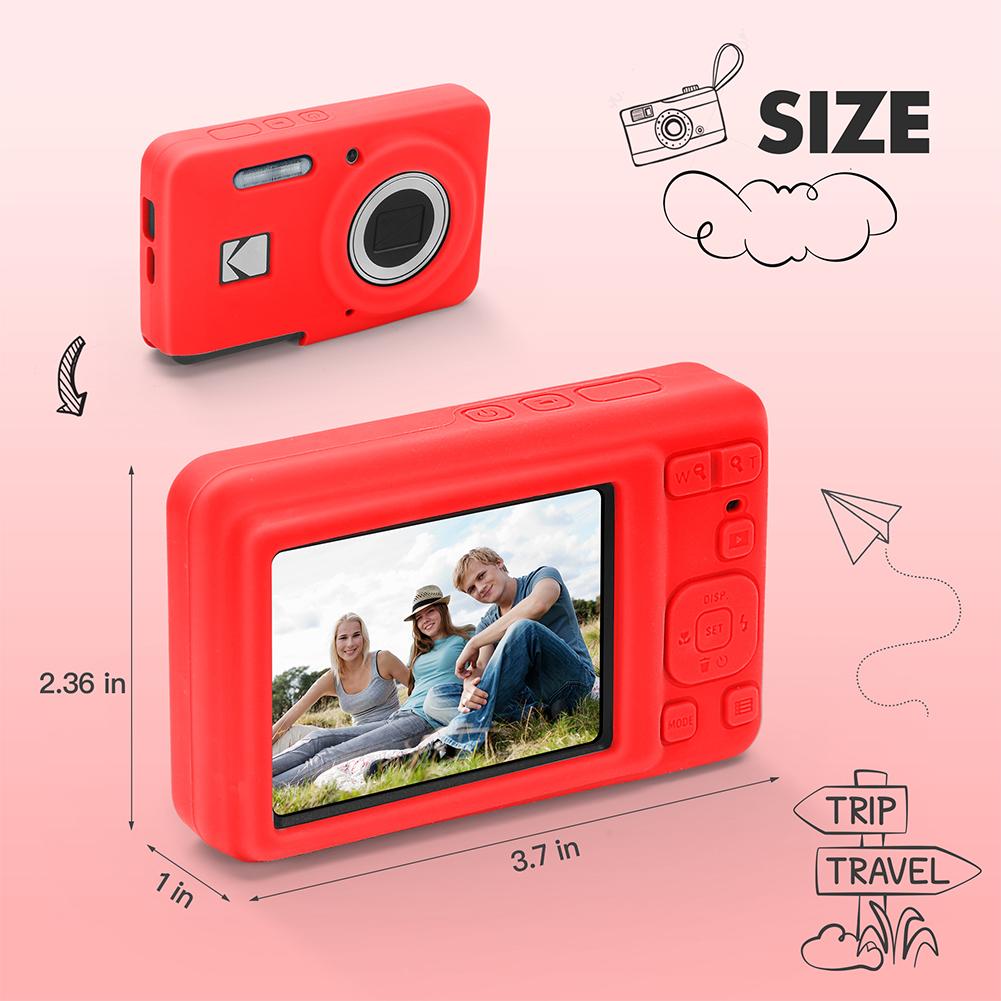Портативный чехол для цифровой камеры KODAK PIXPRO FZ55, мягкий силиконовый защитный чехол, легкий чехол для камеры, аксессуары для камеры