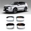 COBATANG Door Handle Door Bowl Garnish Carbon Fiber Exterior Chrome Plated for Mitsubishi Outlander PHEV GN0W Covers, Protectors, Parts,