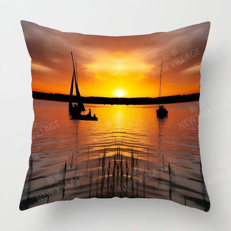 unframed Home living room decoration cushion covers Vintage oil painting style throw pillow cover45*45 pillowcase 40x40cm 50x50