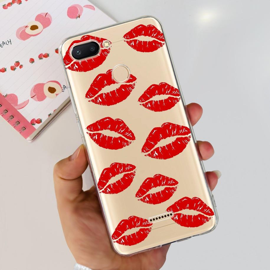 For Cover Xiaomi Redmi 6 Phone Case Fashion Marble Butterfly Soft Silicone Back Cover For Xiomi Redmi 6 6A Redmi6 Redmi6a Fundas