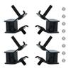 Generator Rubber Brackets Anti-Vibration Brackets Vehicle Stability Improvement Anti Vibration Rubber Mounts Replacement Parts