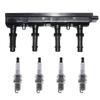 Комплект катушек зажигания и свечей зажигания Для CHEVROLET CRUZE 1.4 2011-2015 ORLANDO TRAX OPEL ASTRA J CORSA D VAUXHALL ZAFIRA 55577898 UF669