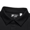 New FILA WHITE Polo Shirts Men's Jet Black F11M543218FBK
