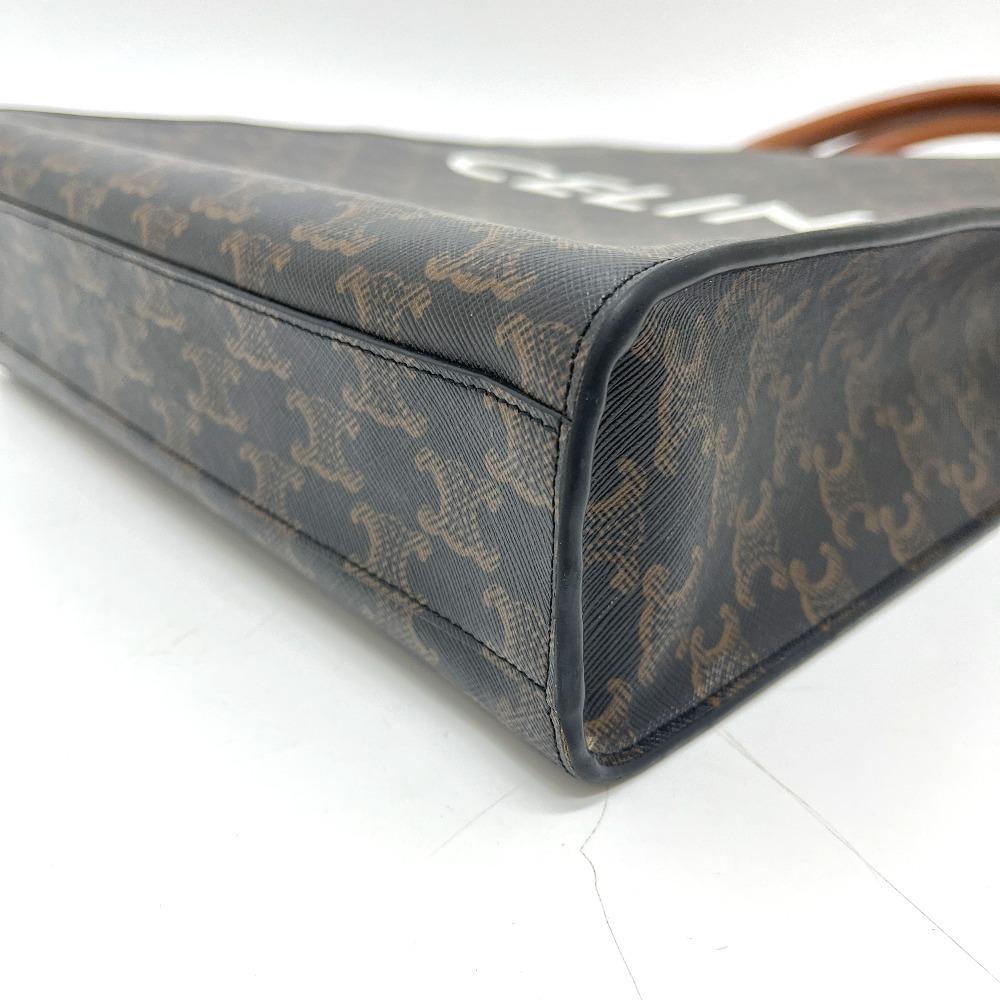 CELINE 191542 Triomphe Vertical Cabas Small Bag Back Handbag Tote Bag