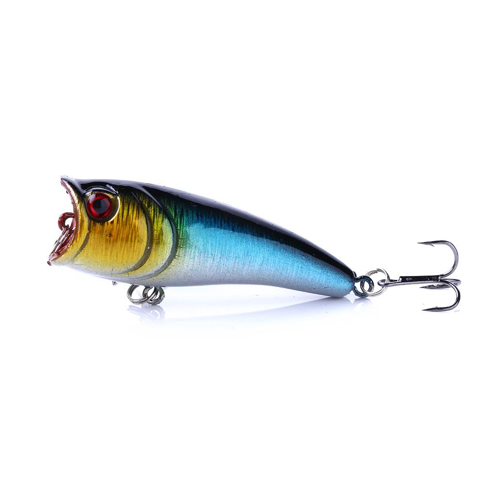 1 шт., Hengjia Topwater Popper, рыболовная приманка, реалистичная приманка для щуки, форели и окуня для рыбалки