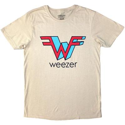 Унисекс футболка с логотипом Weezer для взрослых