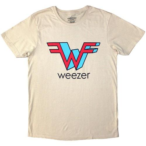 Weezer Unisex Adult Logo T-Shirt