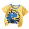 Children's Cotton Short Sleeve Summer Boy's T-shirt Cartoon Short Sleeve Top for Girls