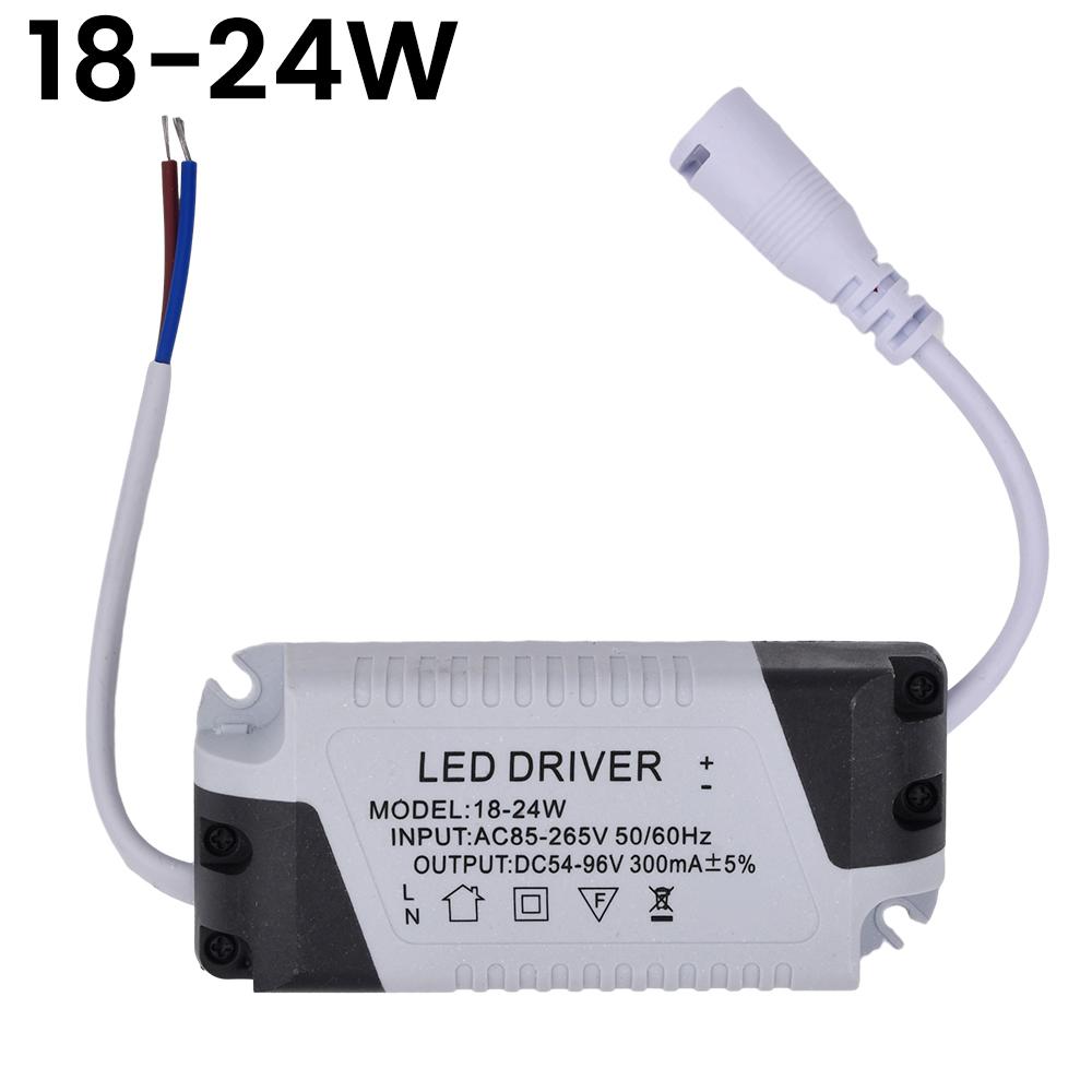 LED Driver Constant Current AC 85-265V 1-3W 4-7W 8-12W 12-18W 18-25W Connector Power Supply Adapter Transformer for Panel Light